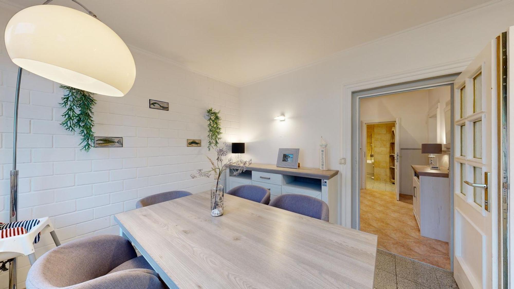 Strandnahe Fewo Mit Terrasse, Villa Vergissmeinnicht 01, Binz Zewnętrze zdjęcie