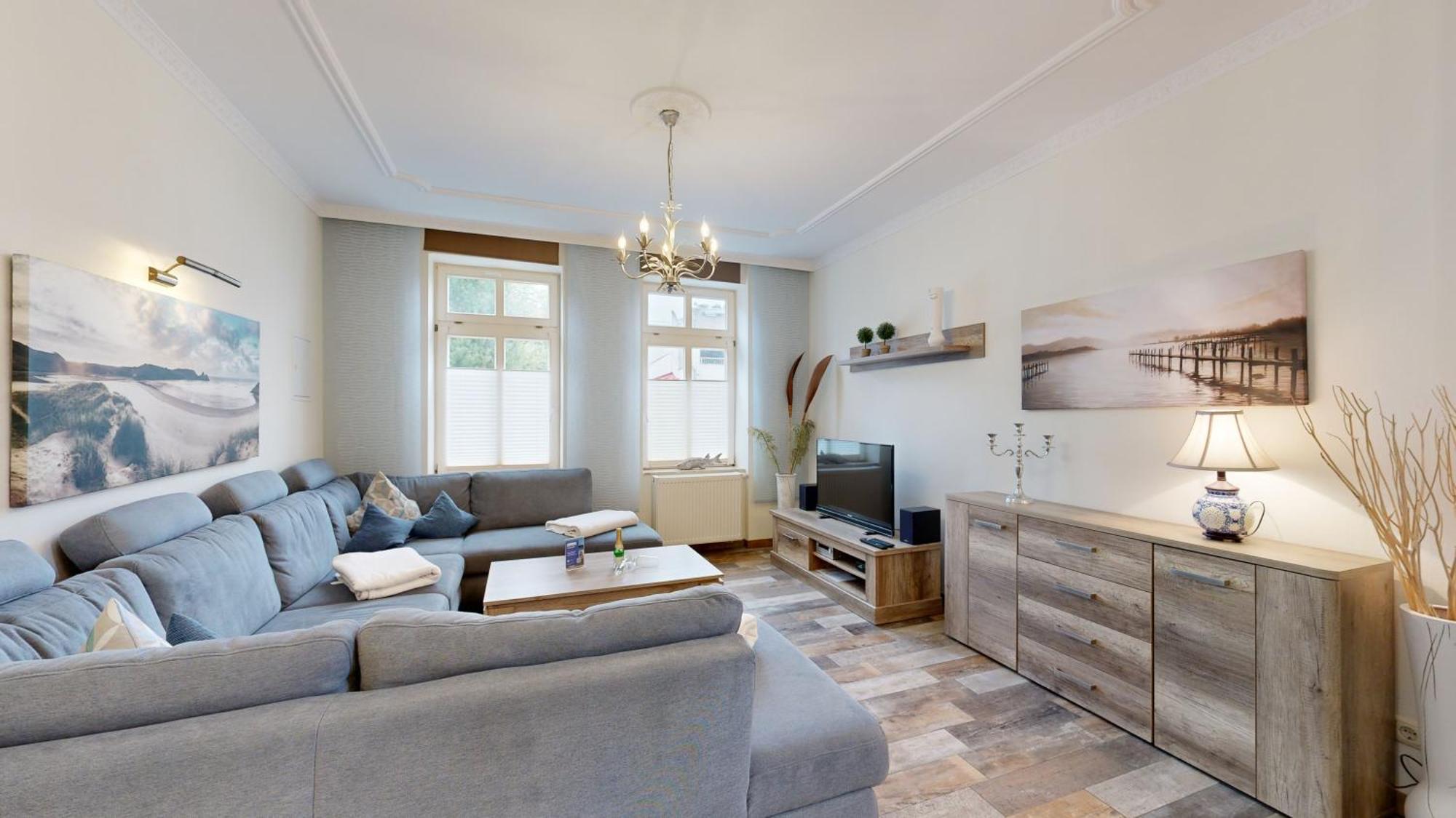 Strandnahe Fewo Mit Terrasse, Villa Vergissmeinnicht 01, Binz Zewnętrze zdjęcie